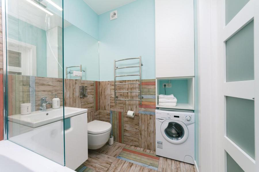 Happy Apartment, Warmth, Comfort, Turquoise Kiev Exterior foto